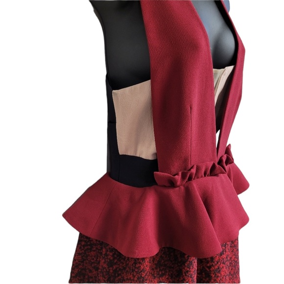 Three Floor Red Bad Girl Cocktail Dress Size 10 - Picture 10 of 13